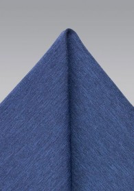 Ziertuch melierte Oberfläche navyblau