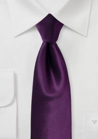 Krawatte Struktur uni violett