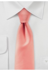 Stylische Krawatte unifarben rose