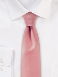 Seiden-Krawatte edler Glanz rosa