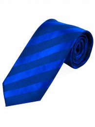XXL-Krawatte Streifen-Struktur royalblau