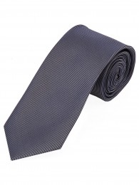 Krawatte schlank senkrechte Streifen blau