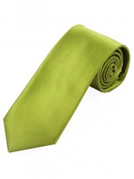 Satin-Krawatte Seide unifarben hellgrün
