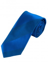 Schmale Krawatte ultramarinblau Struktur-Muster