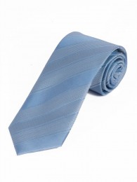 Krawatte monochrom Streifen-Struktur eisblau