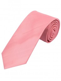 Krawatte einfarbig Streifen-Oberfläche rose