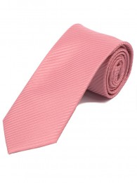 Businesskrawatte monochrom Streifen-Struktur rosa