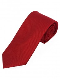 Schmale Krawatte unifarben Streifen-Oberfläche rot