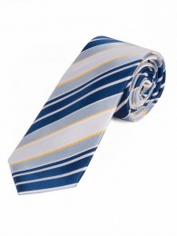 Krawatte elegantes Streifen-Dekor himmelblau