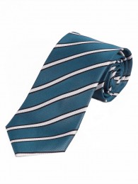 Krawatte stilvolles Streifen-Dessin leichtblau