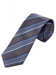 Perfekte  schmale Krawatte Streifendessin