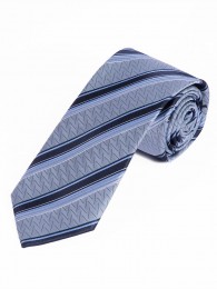 Krawatte Struktur-Pattern Streifen himmelblau