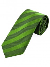 Lange Krawatte einfarbig Streifen-Struktur...