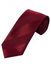 Sevenfold-Krawatte  einfarbig weinrot