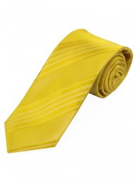 Sevenfold-Krawatte  einfarbig gelb