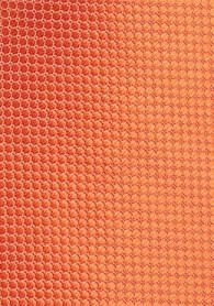 Businesskrawatte einfarbig orange Struktur