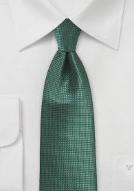 Krawatte unifarben flaschengrün Struktur