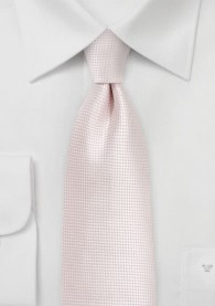 Krawatte monochrom pastellrosa Struktur