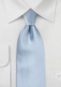 XXL Krawatte eisblau