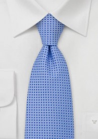 Krawatte Kästchen Struktur blau