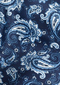 Ascot Paisleymotiv nachtblau
