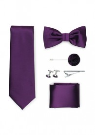 Geschenk-Set Krawatte Herrenfliege Tuch und mehr