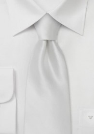 Feinste Krawatte für Kinder in weiß