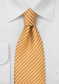Dignity  Krawatte Orange/Weiß
