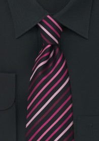 XXL-Krawatte modisch gestreift
