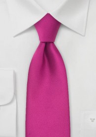 Moulins Krawatte magenta-rot einfarbig