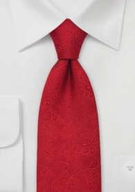 Krawatte rot rote Ranken