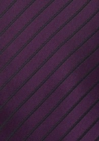 Violette Clip-Krawatte