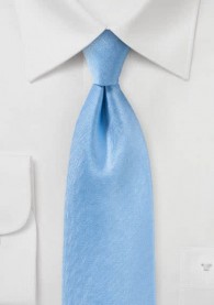 Krawatte Herringbone hellblau