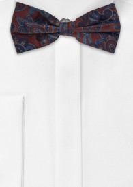 Stylische Herrenschleife im Paisley-Design