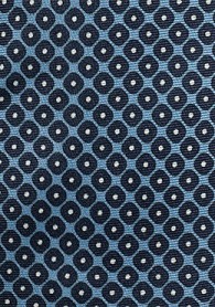 Seiden-Herren-Schleife mit Ornament-Muster taubenblau