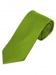 Schmale Krawatte einfarbig signalgrün