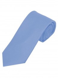 Schmale Krawatte einfarbig taubenblau