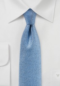 Krawatte meliert in hellblau