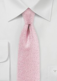 Krawatte marmoriert in blush-rosa
