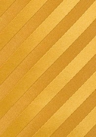 Krawatte Streifenstruktur unifarben gelb