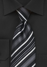 Krawatte stilsicheres Streifenmuster