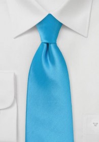 Krawatte Clip unifarben hellblau
