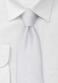 XXL Krawatte weiß