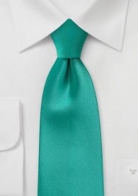 Krawatte monochrom mint