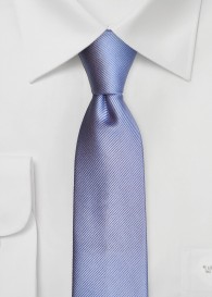 Krawatte unifarben Streifen-Struktur eisblau