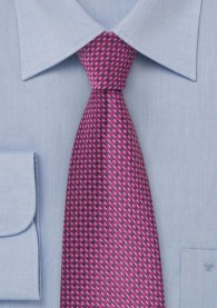 Krawatte pink lineares Dekor