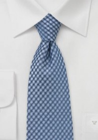 Krawatte Karo-Oberfläche blau
