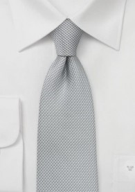 Krawatte silber Struktur
