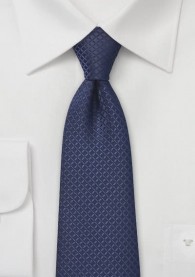 Krawatte strukturiert navyblau