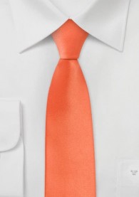 Krawatte schmal  in orange
